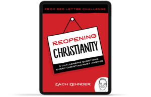 Reopening Christianity ebook on iPad