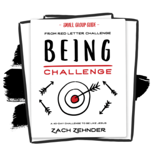 Being Challenge small group bible study group guide.