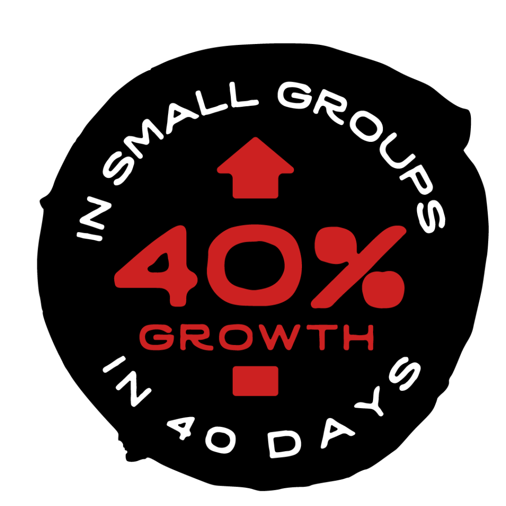 Grow your small church group in 40 days.