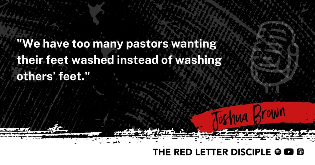 Joshua Brown on The Red Letter Disciple Quote