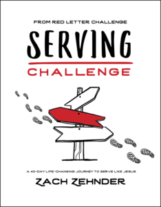 Serving Challenge YouVersion Bible Plan for group bible study discussions