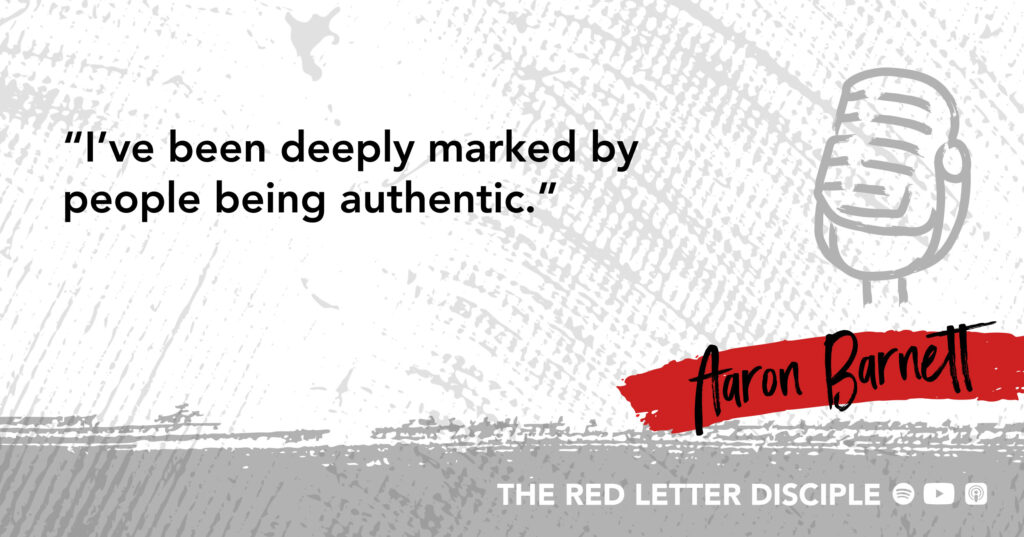 Aaron & Hannah Barnett Quote on The Red letter Disciple