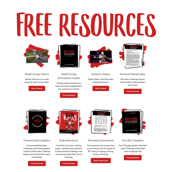RLC Free Resources