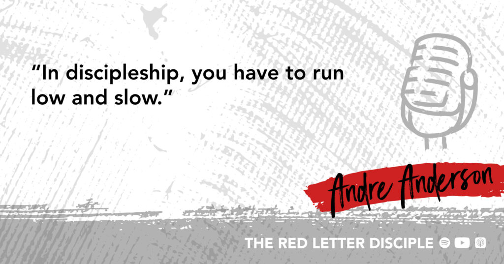 Andre Anderson Quote for The Red Letter Disciple