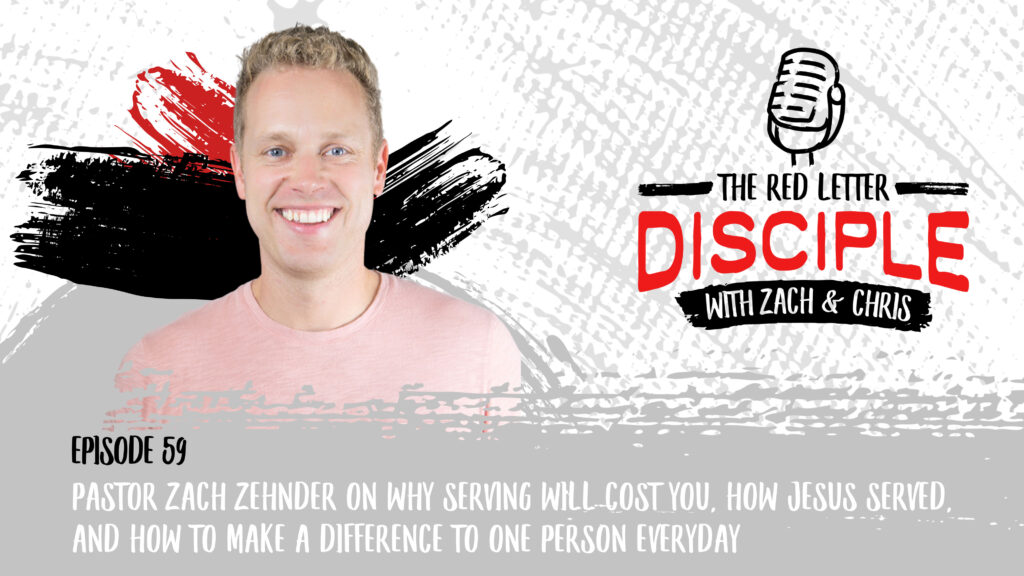 Zach Zehnder on The Red Letter Disciple podcast